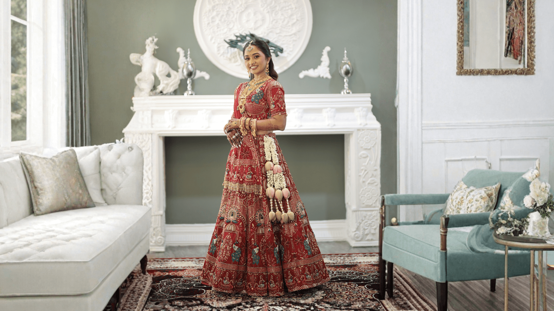 Editorial Bridal Hair Styling